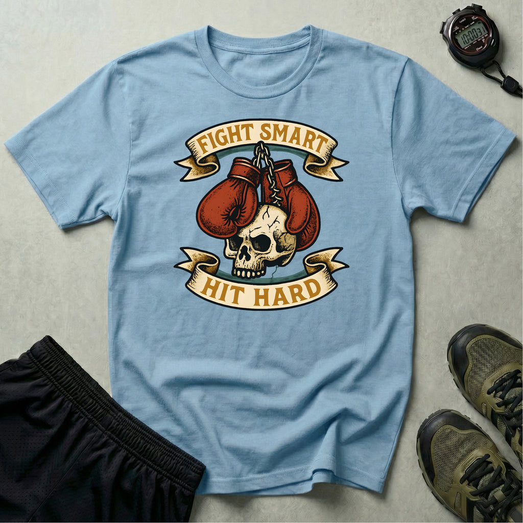 Boxing Skull with Gloves T-Shirt