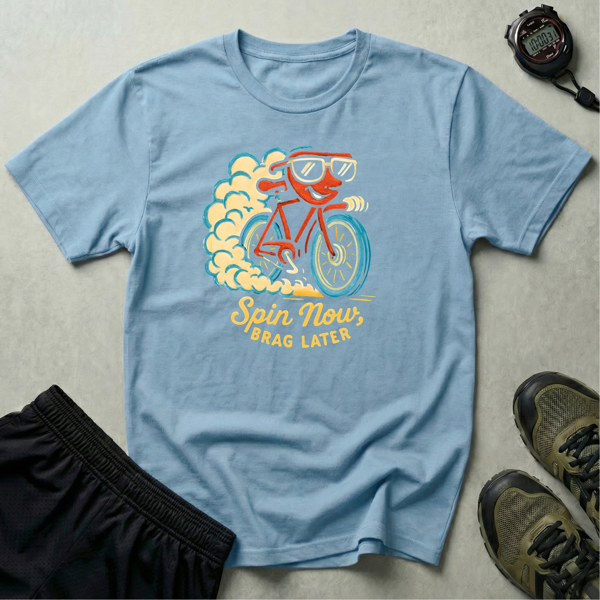 Spin Now Brag Later T-Shirt