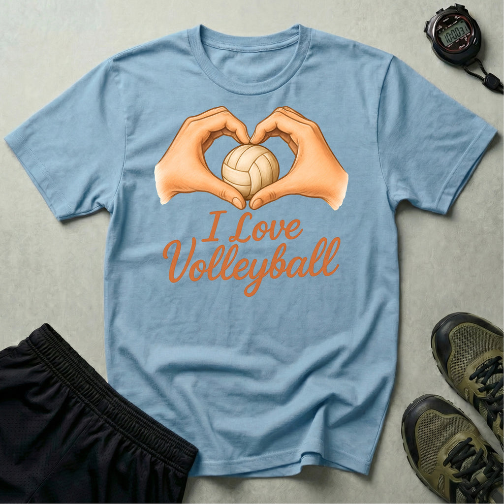 I Love Volleyball T-Shirt