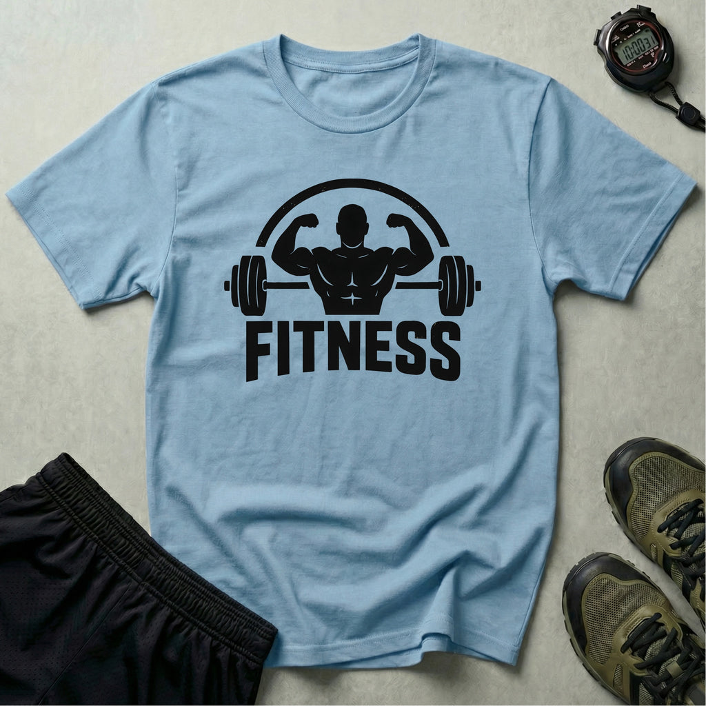 Fitness silhouette logo T-Shirt