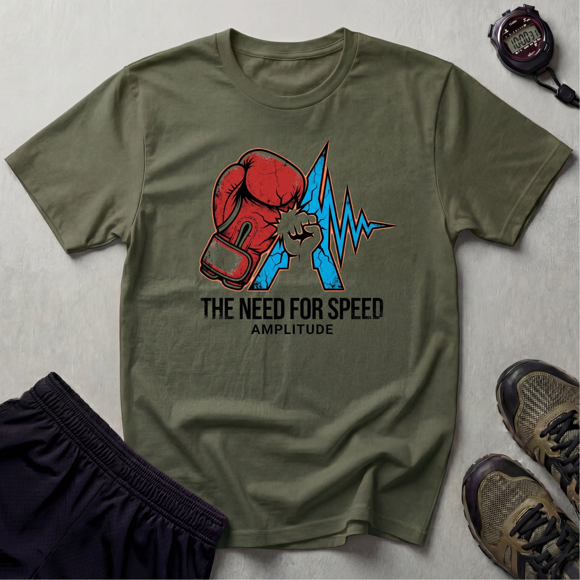Need For Speed Punch Amplitude Boxing T-Shirt