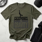 Calisthenics V Gravity Designer Gymwear T-Shirt