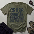 Cross Country Builds Character Gym T-Shirt