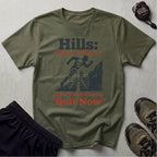 Cross Country Hills Quit Now Gym T-Shirt