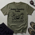 Cross Country Trail Maps Gym T-Shirt