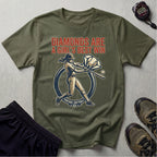 Softball USA Diamonds Are A Girls Best Win Gym T-Shirt