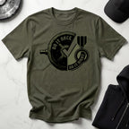 Do It Once Do IUt Right Military Gymwear T-Shirt
