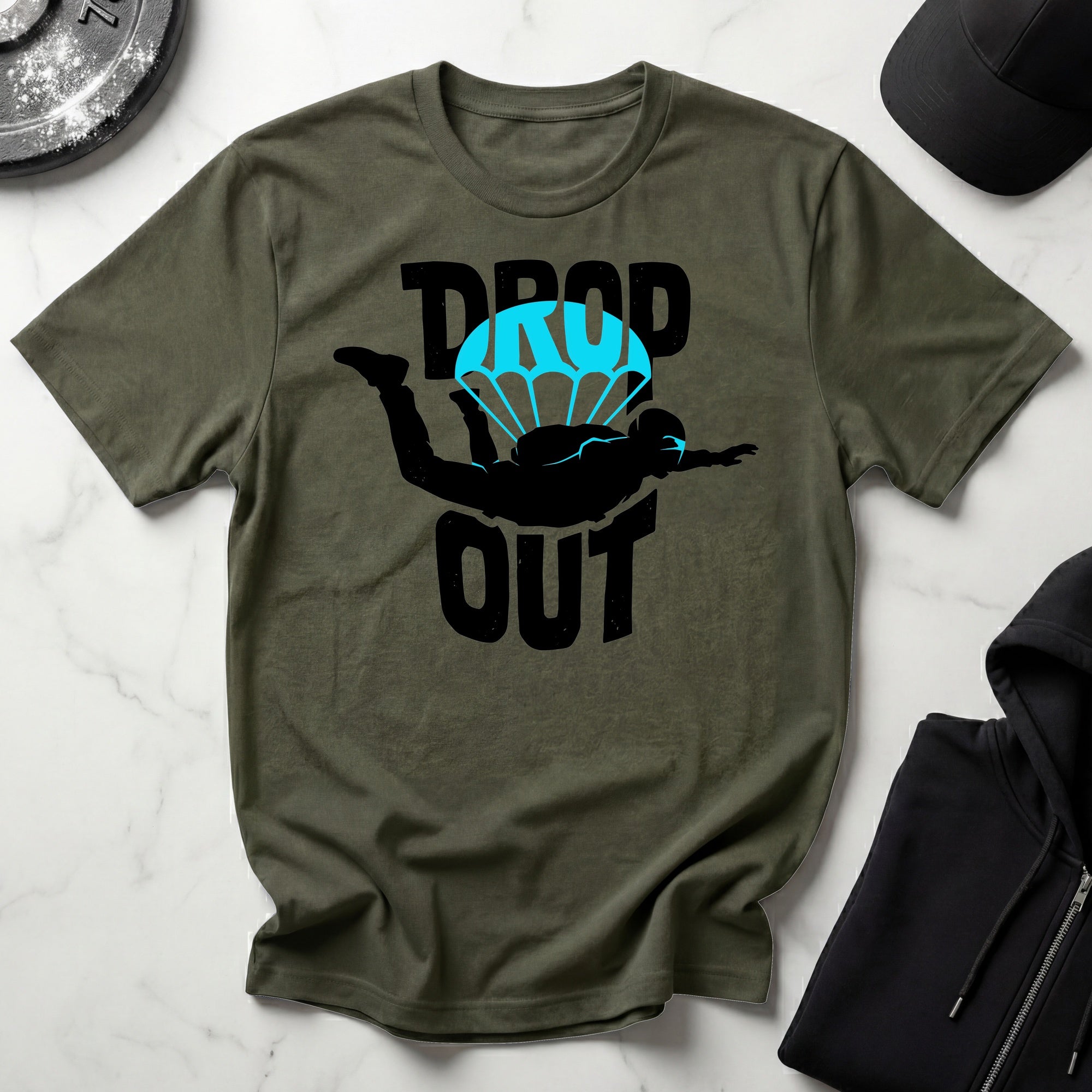 Drop Out Skydiver Gymwear T-Shirt