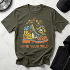 Retro Hiking Vintage Gym T-Shirt