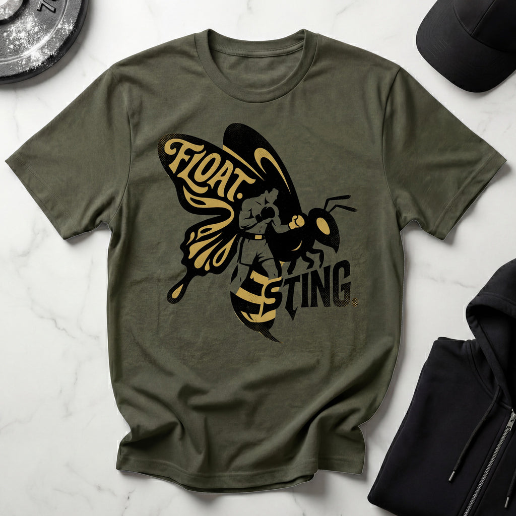 Float Sting Boxing Designer Gymwear T-Shirt