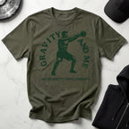 Gravity and Me Kettlebell Gym T-Shirt