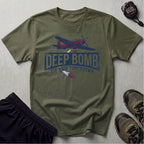 Gridiron Deep Bomb Touchdown Gymwear T-Shirt