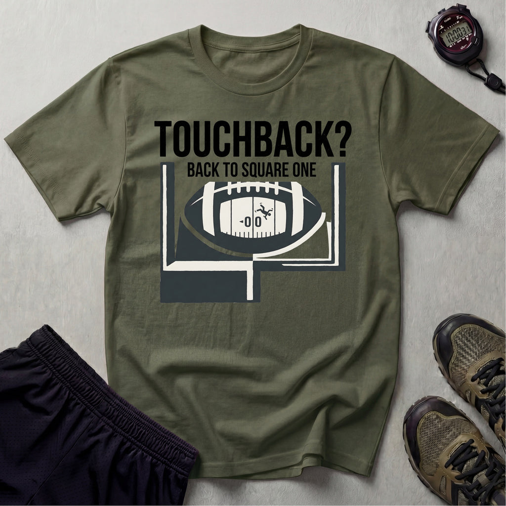 Gridiron Touchback Back To Square One Gym T-Shirt