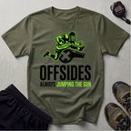 Gridiron NFL Offsides Jumping The Gun Gym T-Shirt