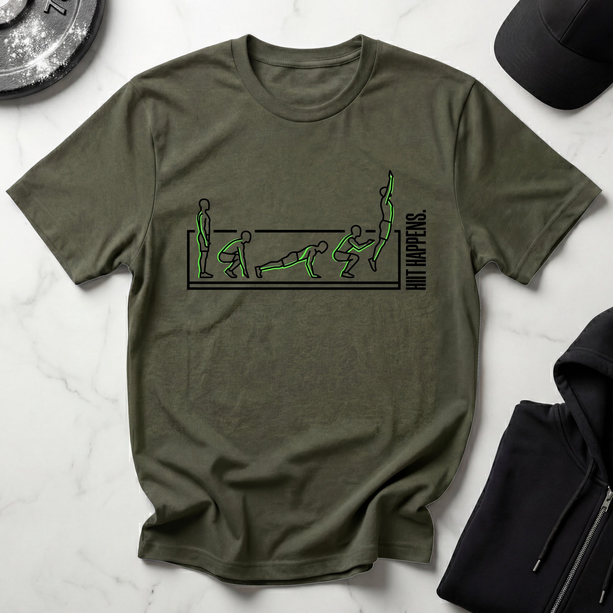 HIIT Happens Gym Tee Shirt