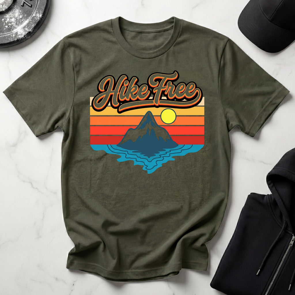 Hike Free Gym Tee Shirt