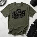 Hole Shot High Point Raceway Dirt Biker Gymwear T-Shirt