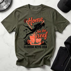 Home On The Reef Florida Keys Scuba T-Shirt