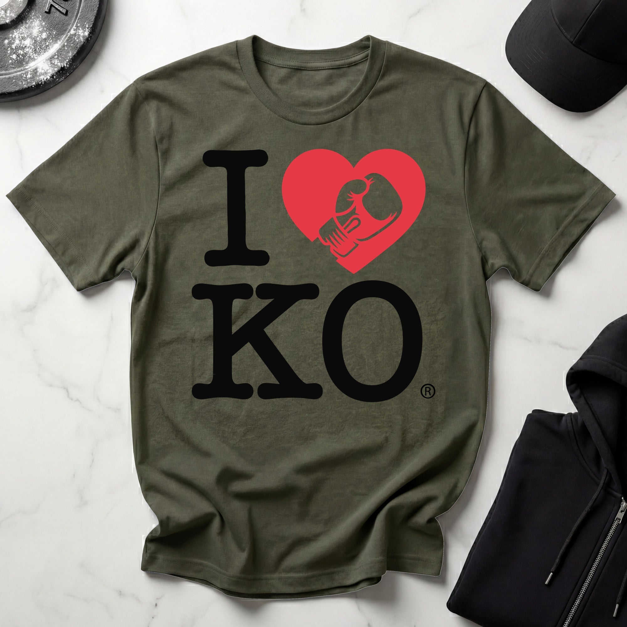 I Love KO Boxing Gym T-Shirt