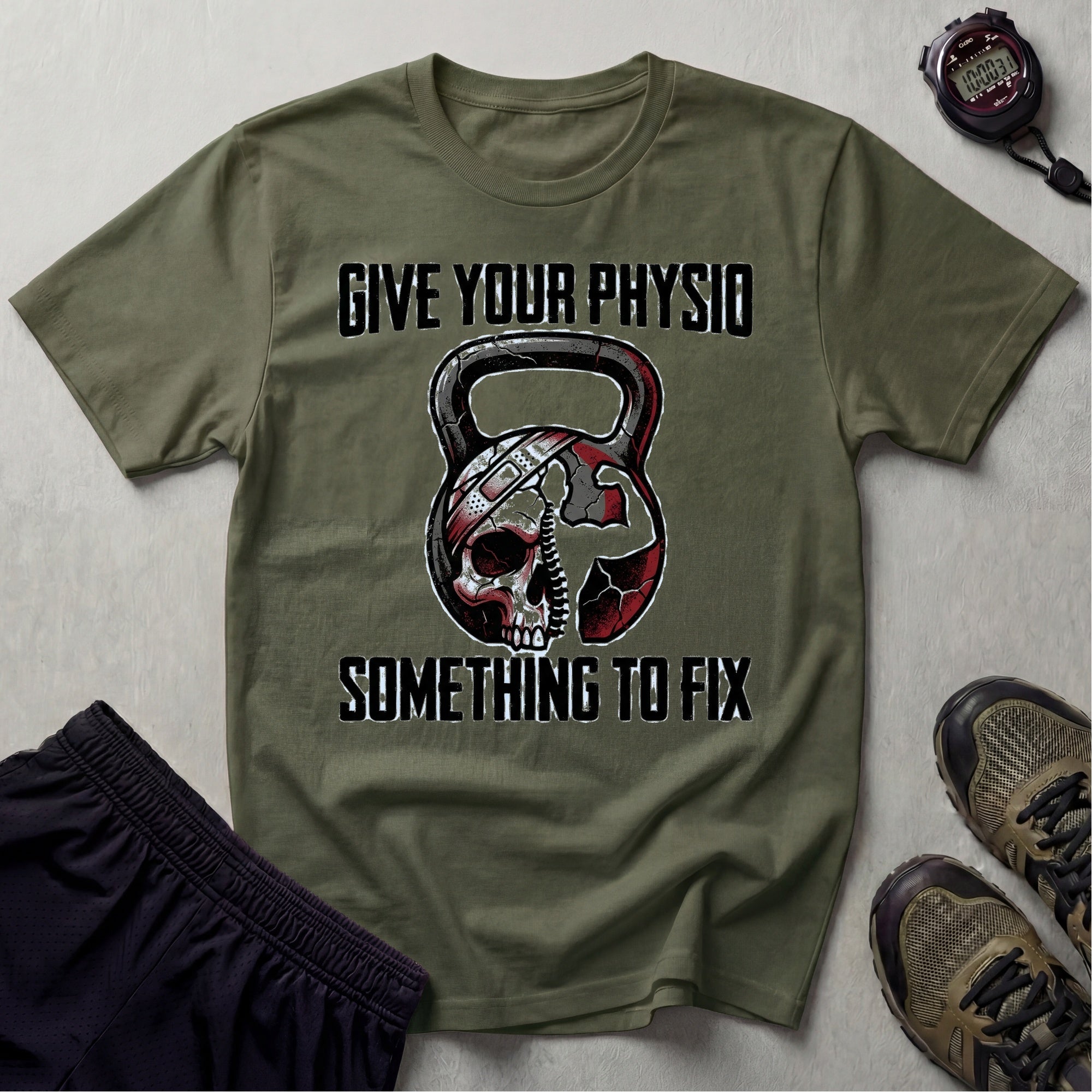 Give Your Physio Something To Fix Gym T-Shirt