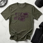 MMA Strikiing Cobra Graphic Vintage Gym T-Shirt