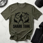 MMA Shark Tank Training Grunge black Gym T-Shirt
