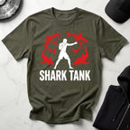 MMA Shark Tank Training Red Gym T-Shirt