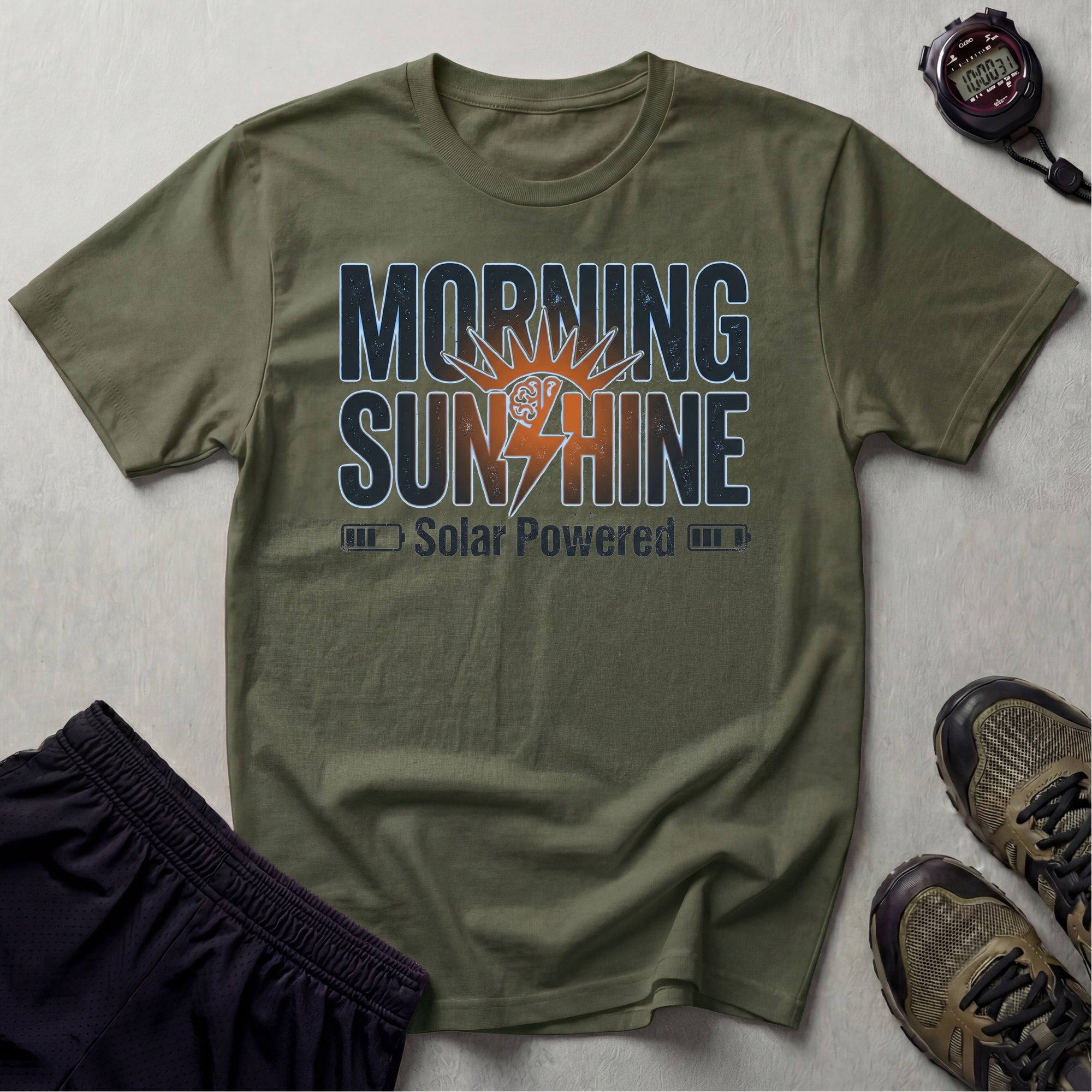 Morning Sunshine Solar Powered Gymwear T-Shirt