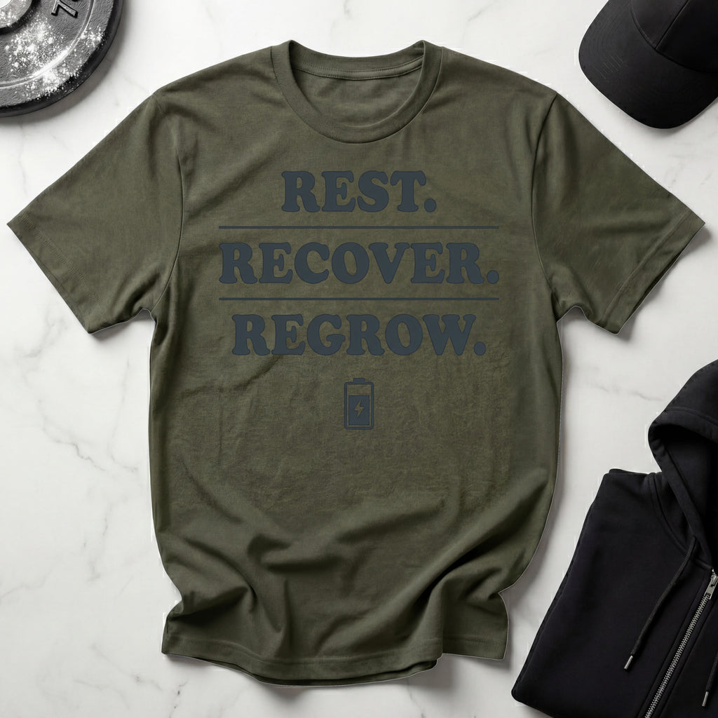 Rest Recover Regrow Gym T-Shirt