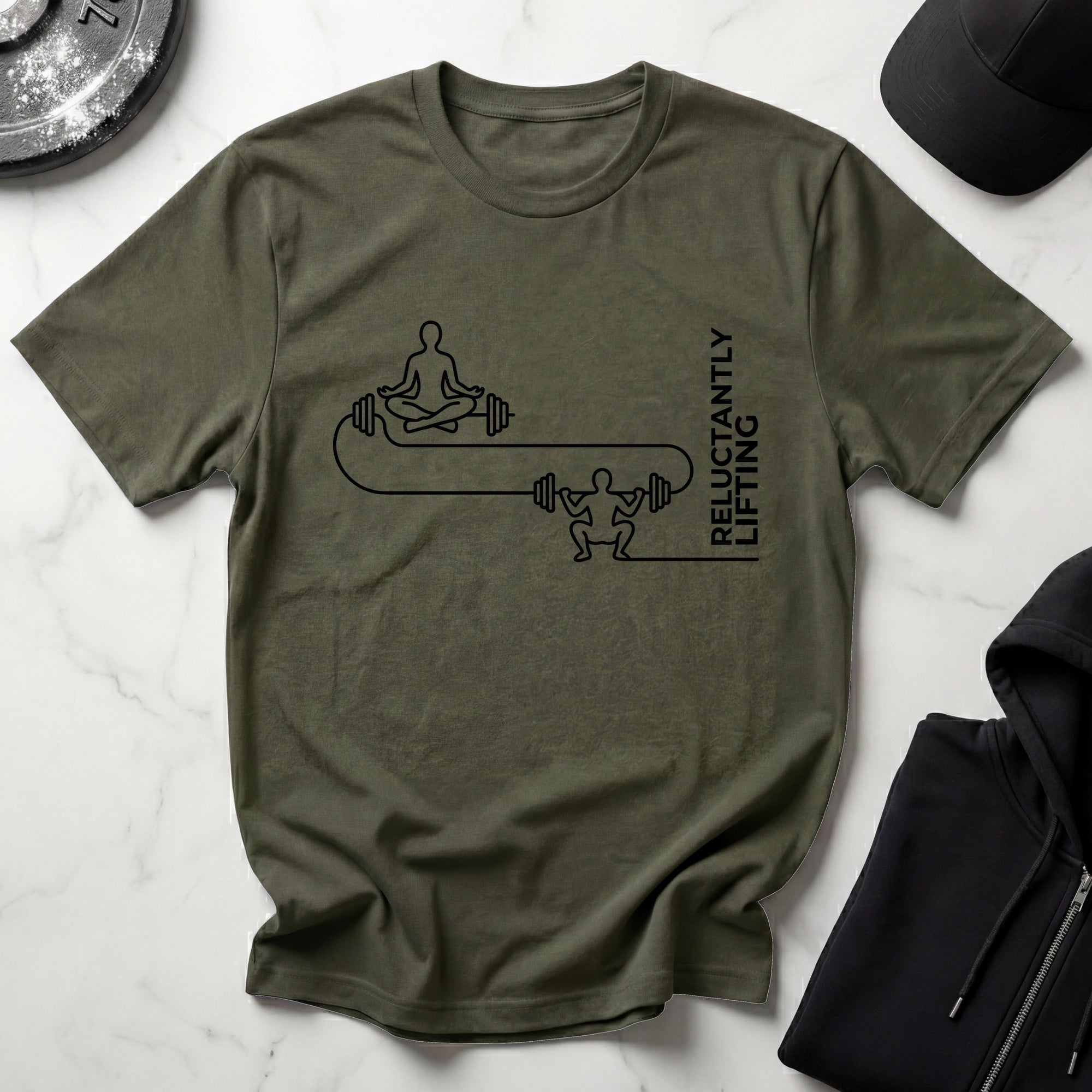 Reluctant Lifting Gym T-Shirt