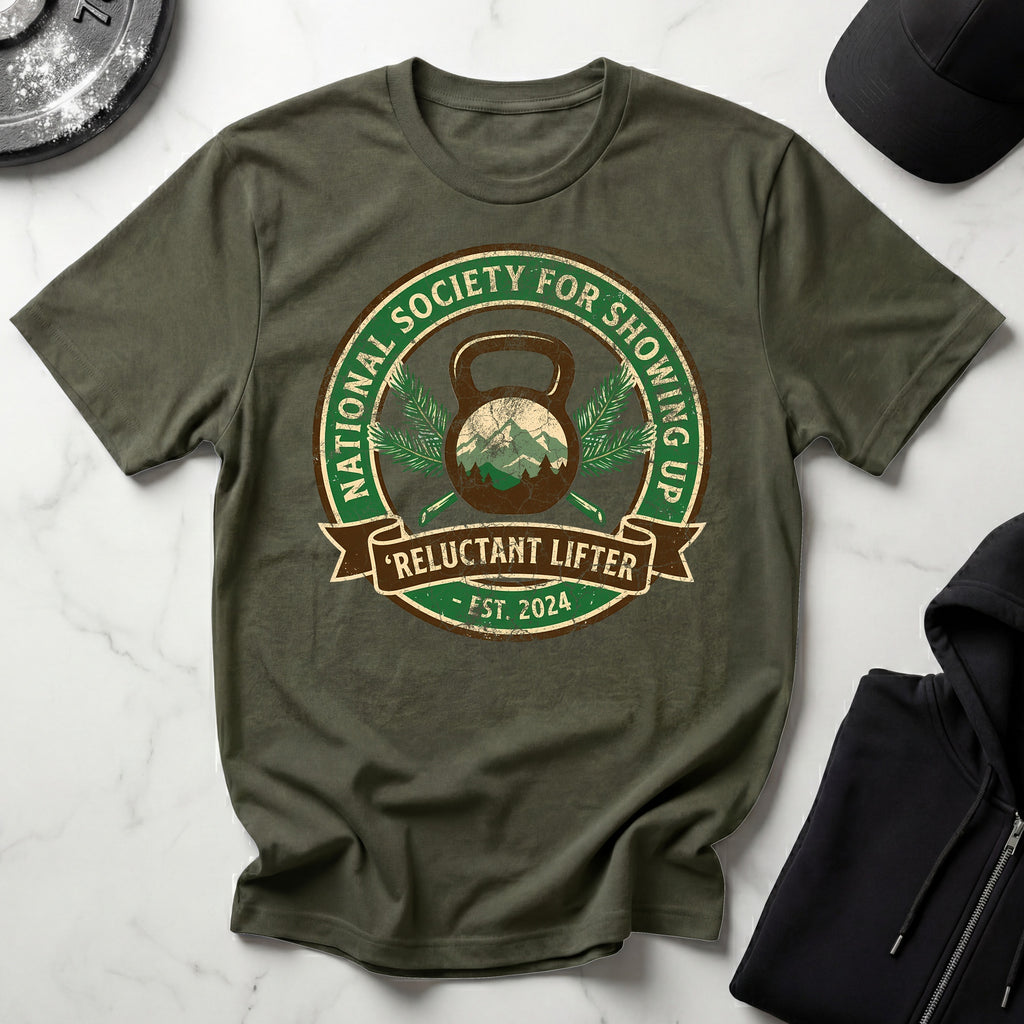 Reluctant Lifter Vintage Gym T-Shirt