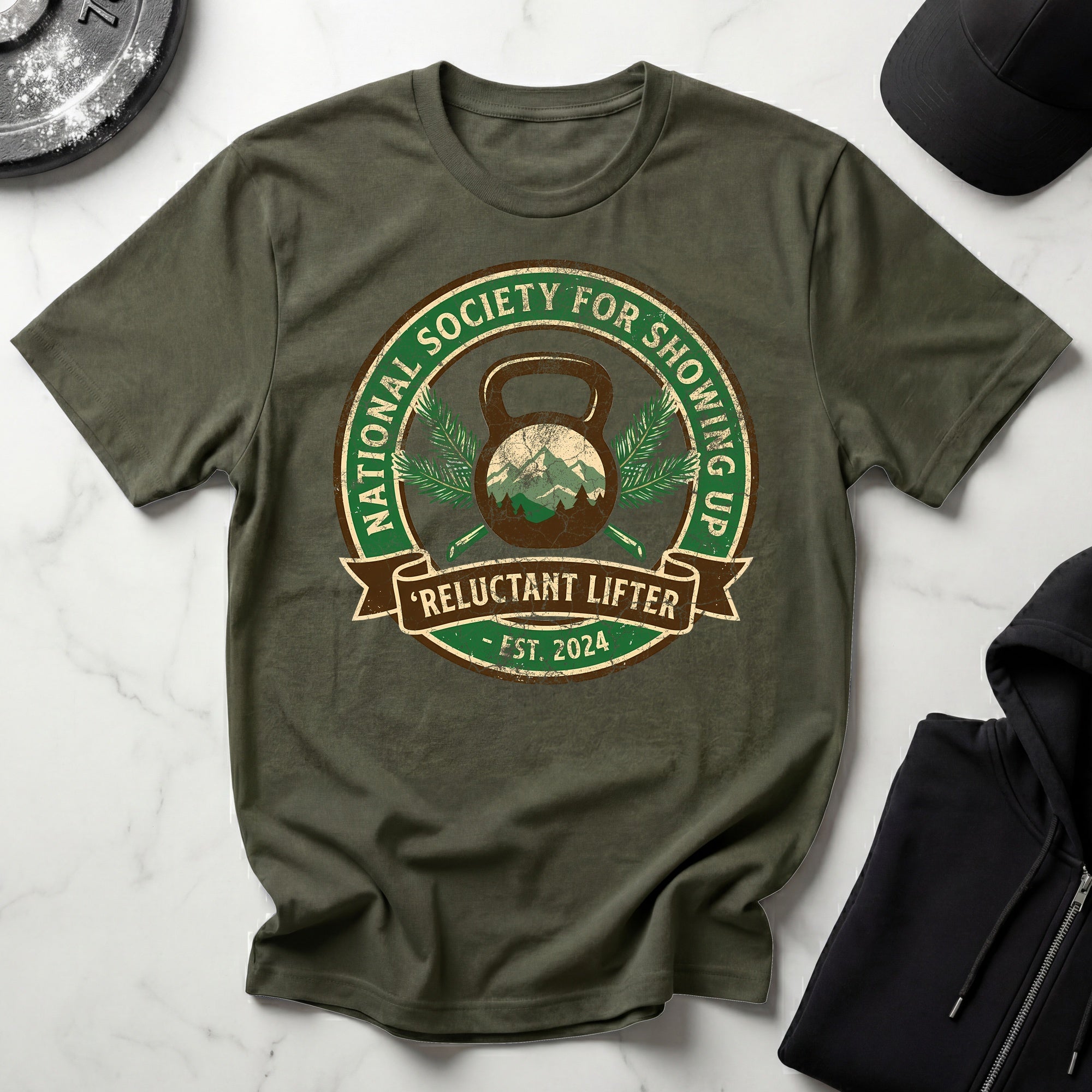 Reluctant Lifter Vintage Gym T-Shirt
