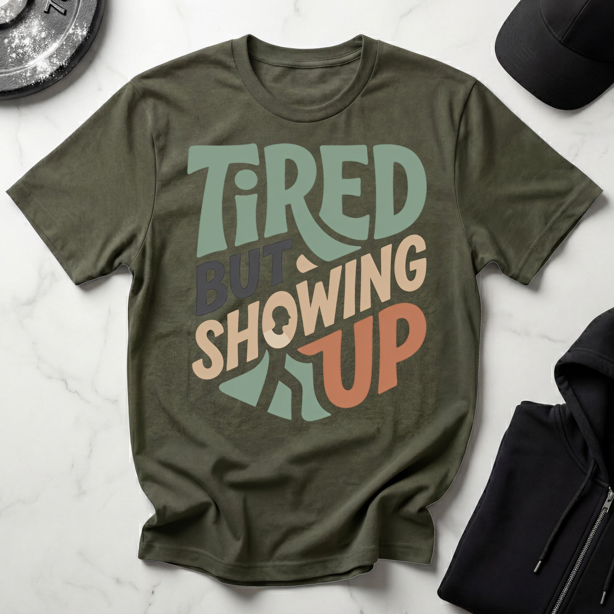 Showing Up Gym T-Shirt