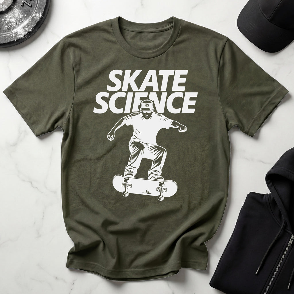 Skate Science Retro Designer Gymwear T-Shirt