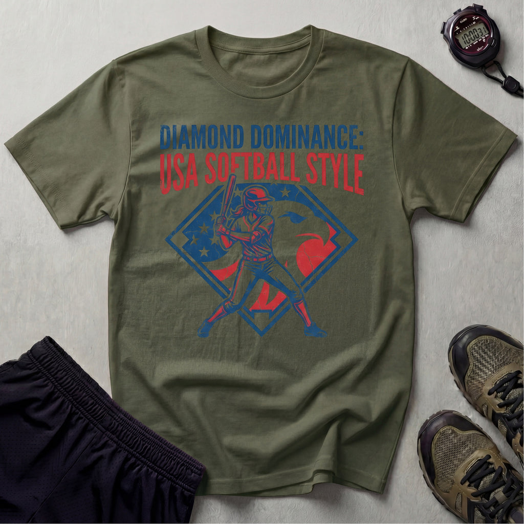 When Life Throughs Curveballs Softball USA Gym T-Shirt