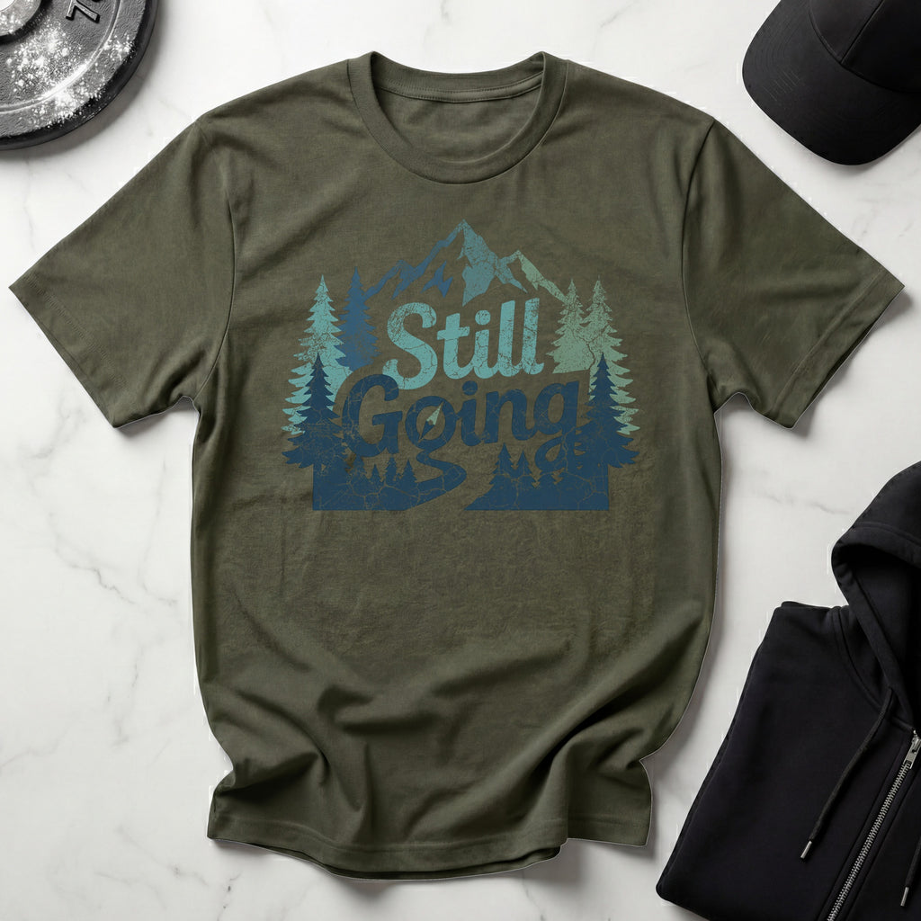 Still Going Mountain HikerGym T-Shirt