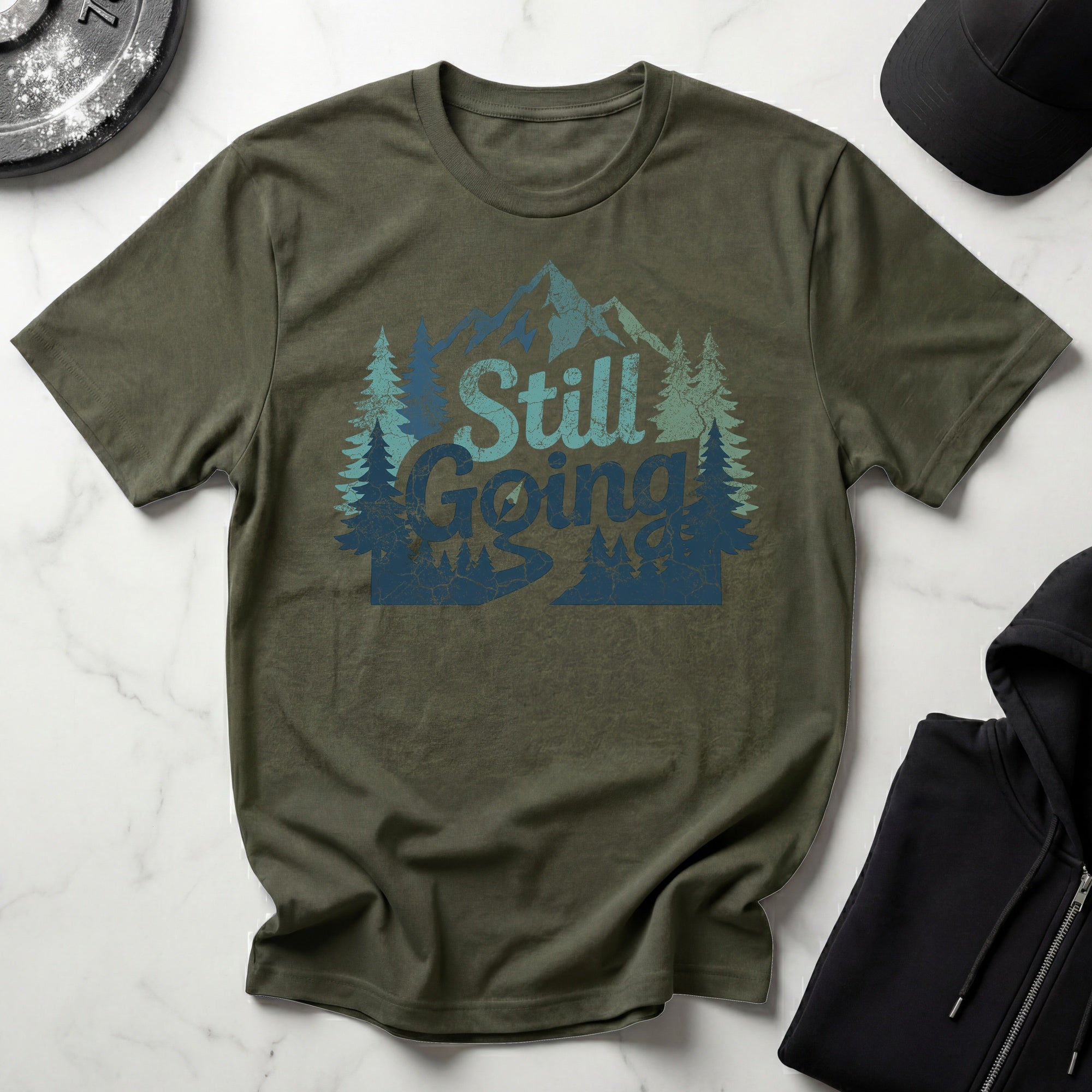 Still Going Mountain HikerGym T-Shirt