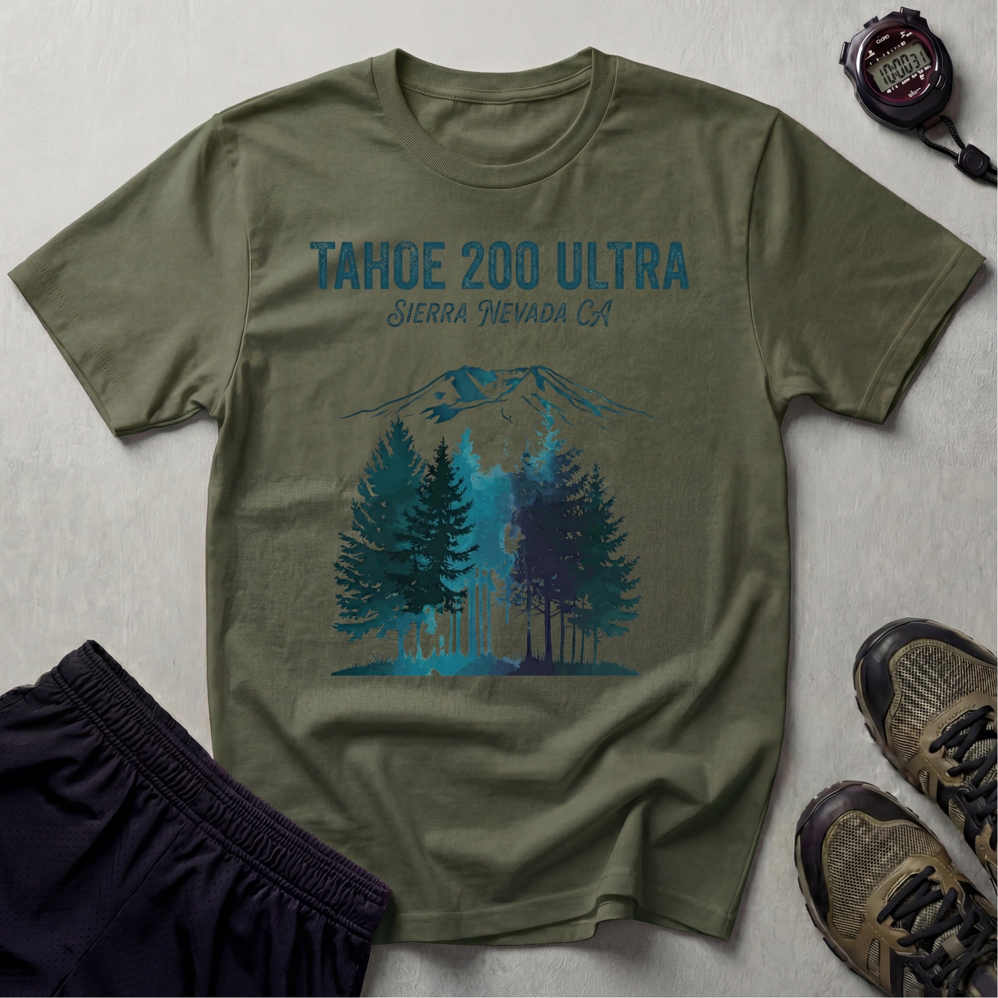 Tahoe 200 Ultra Sierra Nevada Gym T-Shirt