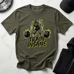 Train Insane Bodybuilding T-Shirt