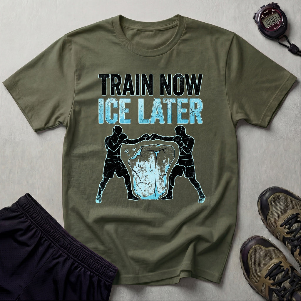 Train Now Ice Later Boxing Gymwear T-Shirt