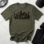 Vertican Rock Climbing Designer Gym T-Shirt