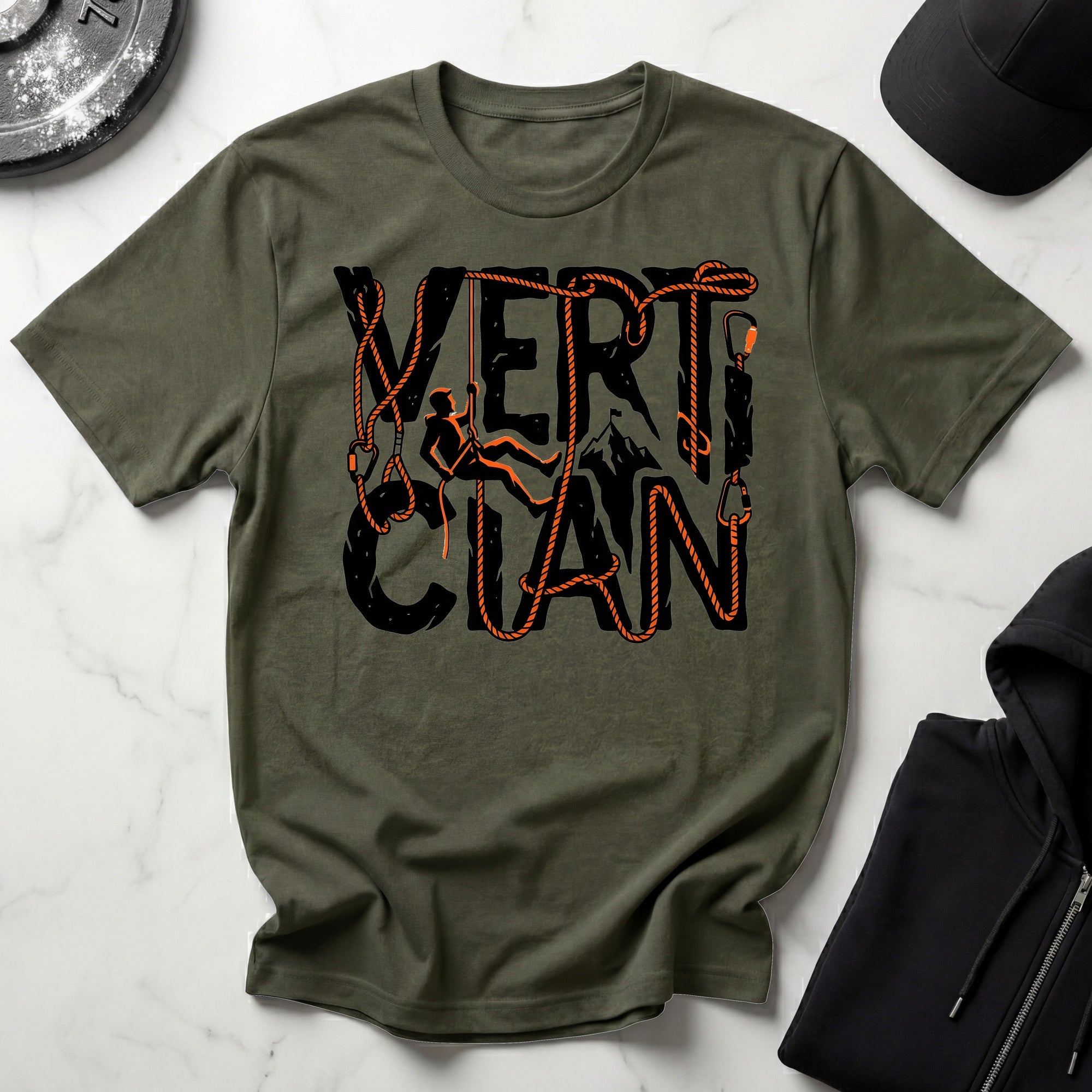 Vertician Mountaineering Gym T-Shirt