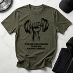 Weak Is Dangerous Gym T-Shirt