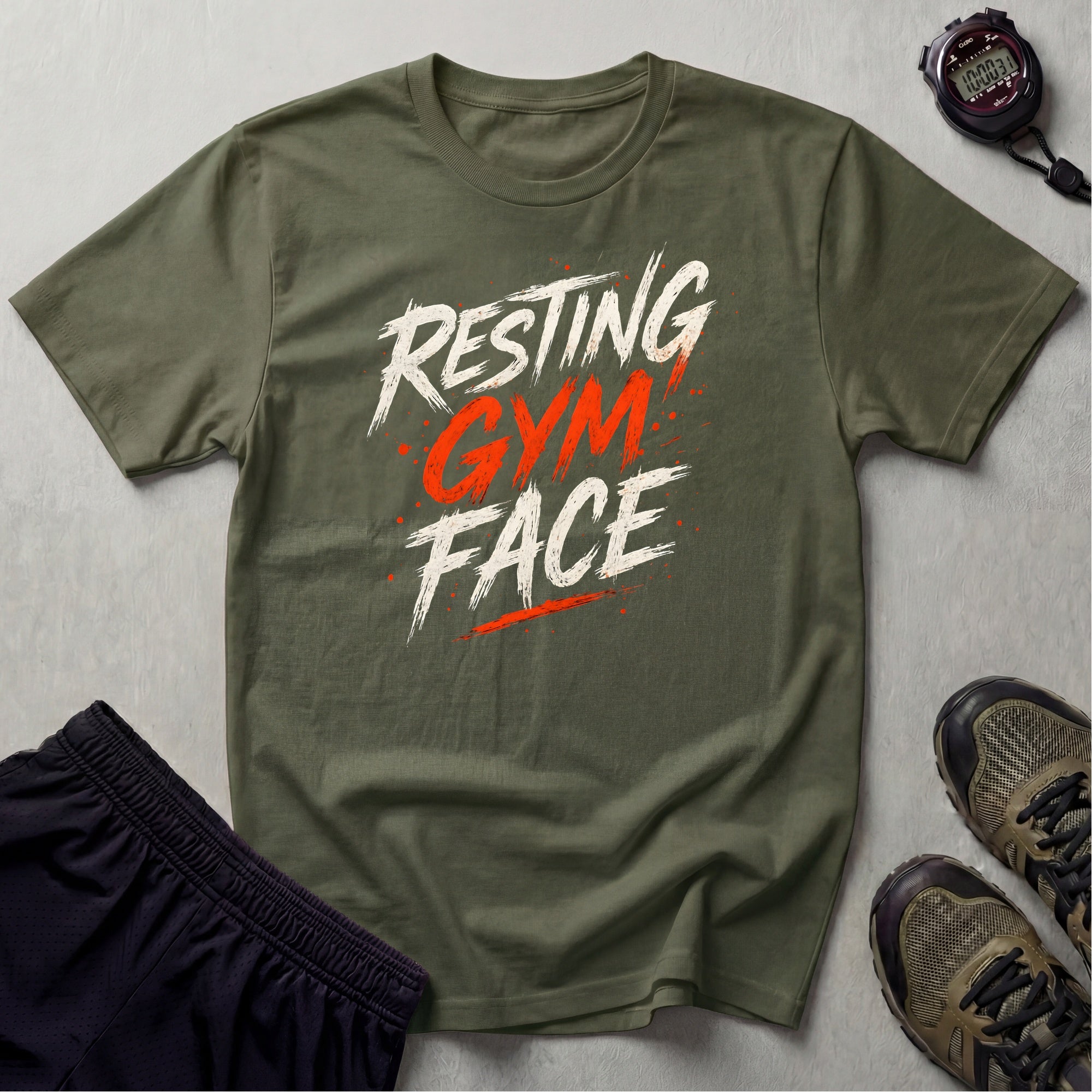 Resting Gym Face T-Shirt