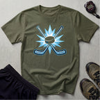 Crossed hockey sticks T-Shirt