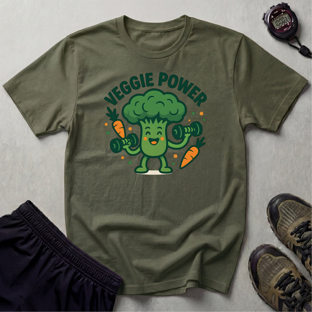 Veggie Power Workout T-Shirt
