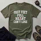 Fast Feet Full Heart T-Shirt