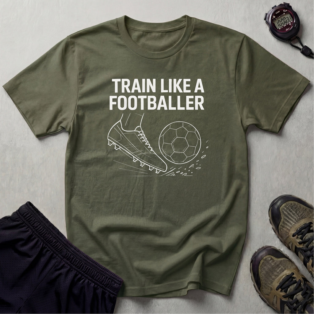 Train Like a Footballer T-Shirt