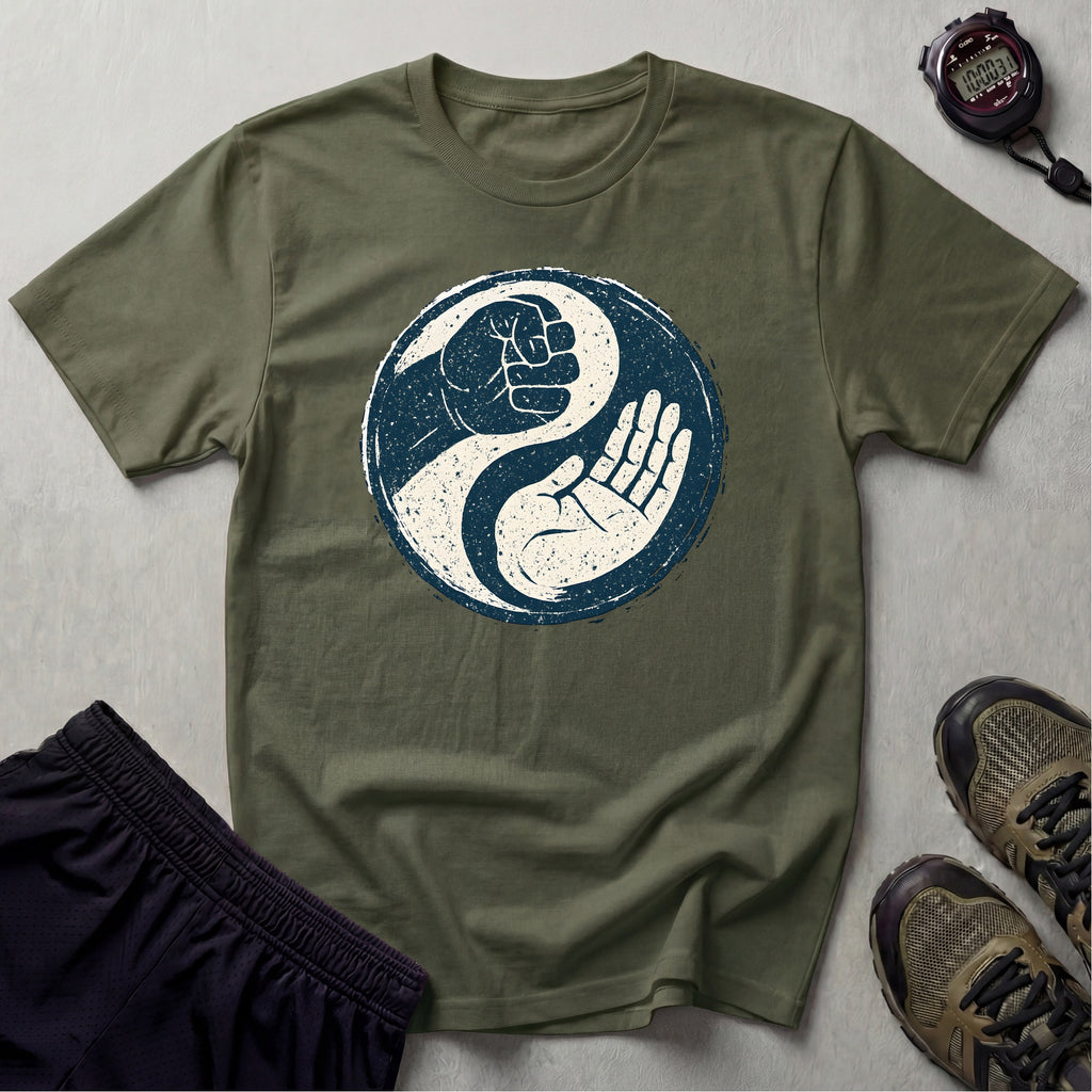 Fist and open hand T-Shirt