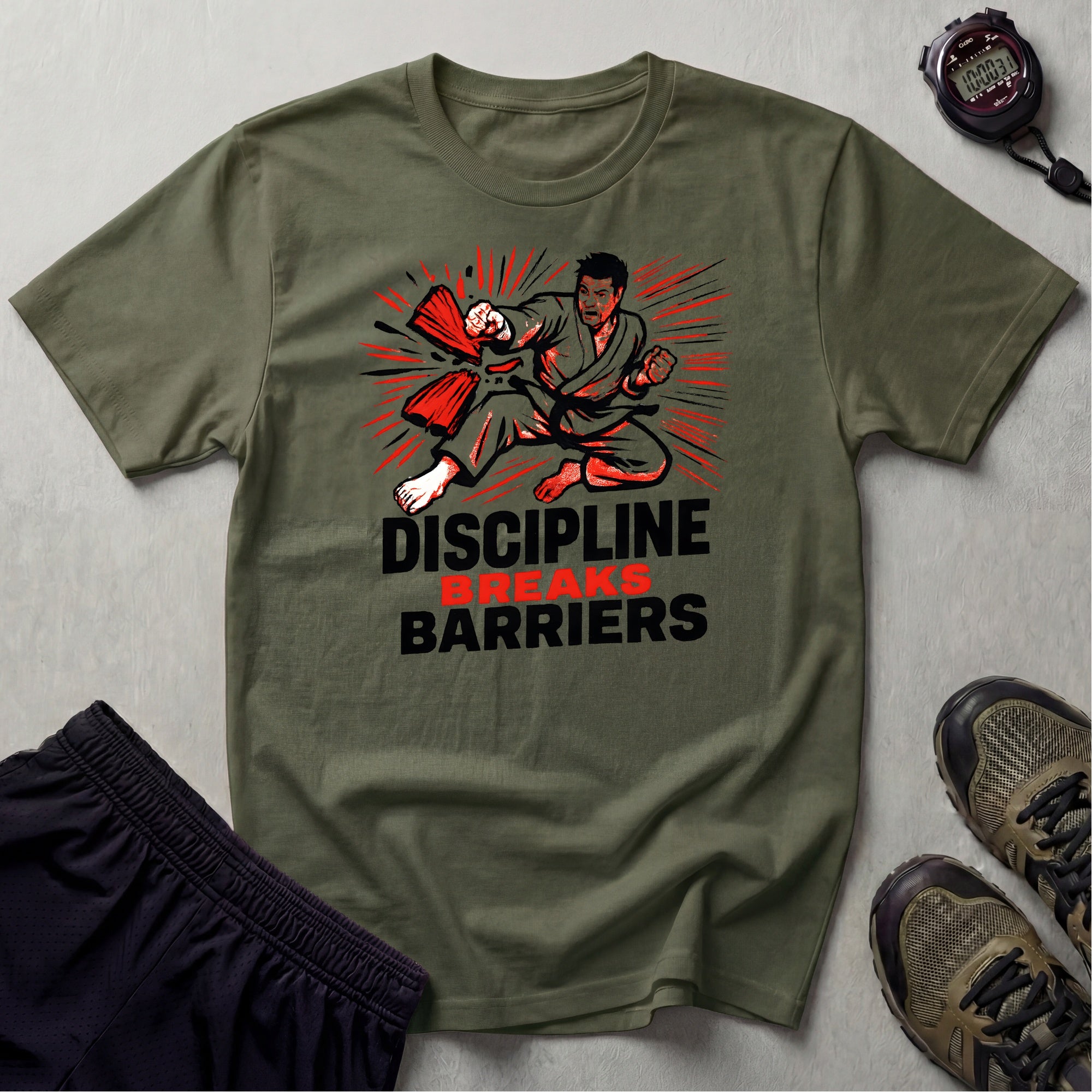 Discipline Breaks Barriers T-Shirt